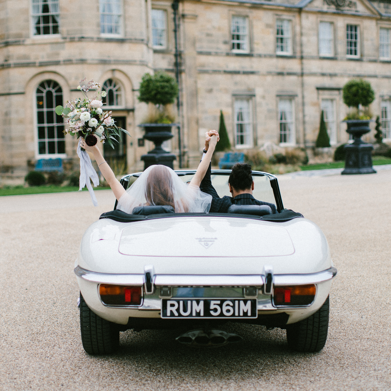 Arrive in Style to Your Grantley Hall Wedding